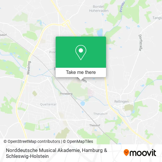 Карта Norddeutsche Musical Akademie