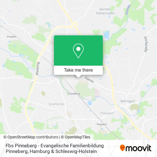 Карта Fbs Pinneberg - Evangelische Familienbildung Pinneberg
