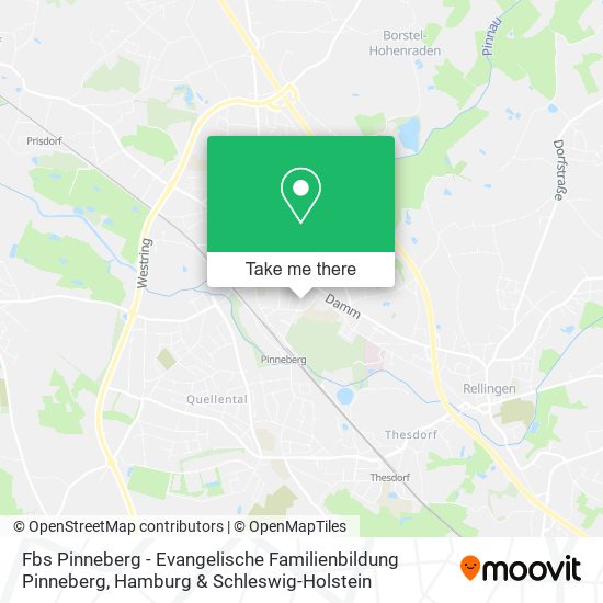 Fbs Pinneberg - Evangelische Familienbildung Pinneberg map