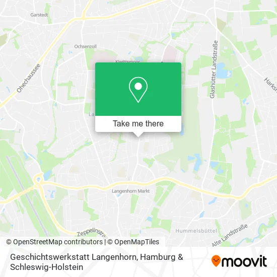 Карта Geschichtswerkstatt Langenhorn