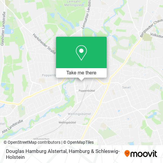 Douglas Hamburg Alstertal map