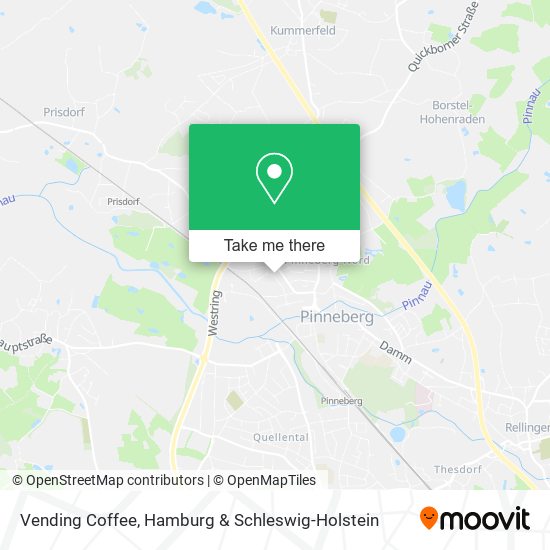 Vending Coffee map