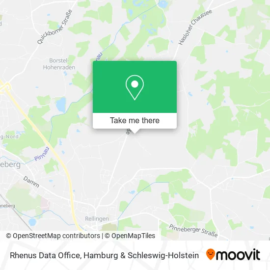 Карта Rhenus Data Office