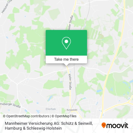 Карта Mannheimer Versicherung AG: Schütz & Seinwill
