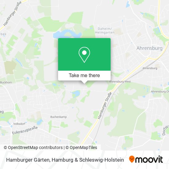 Hamburger Gärten map
