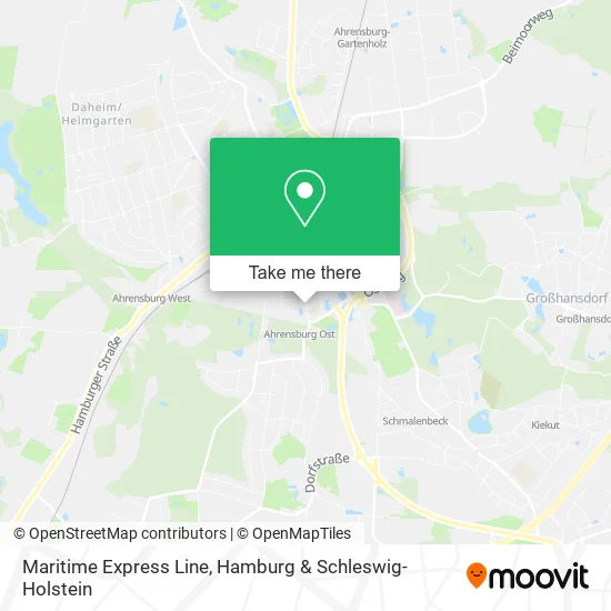 Карта Maritime Express Line