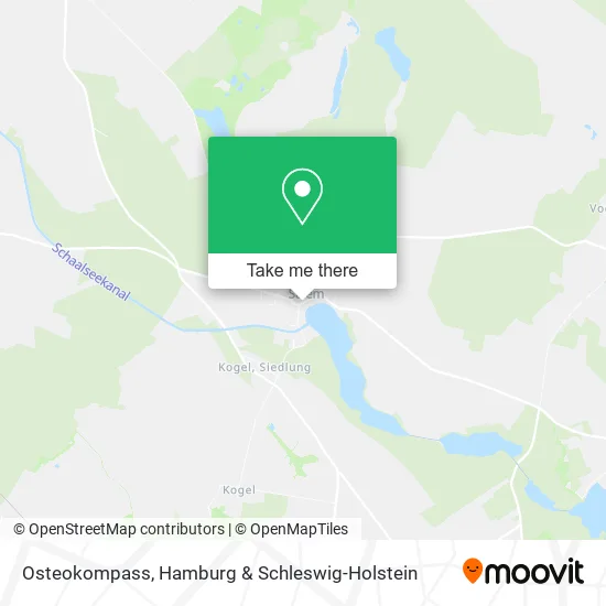 Карта Osteokompass