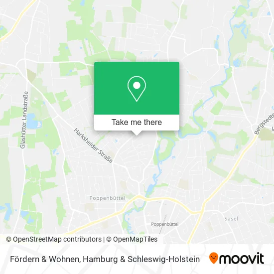 Карта Fördern & Wohnen