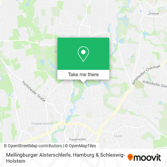 Карта Mellingburger Alsterschleife