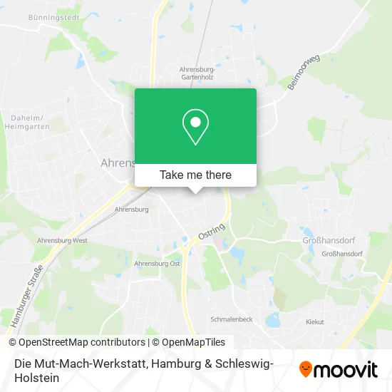 Карта Die Mut-Mach-Werkstatt