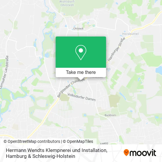 Карта Hermann Wendts Klempnerei und Installation