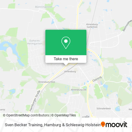 Карта Sven Becker Training