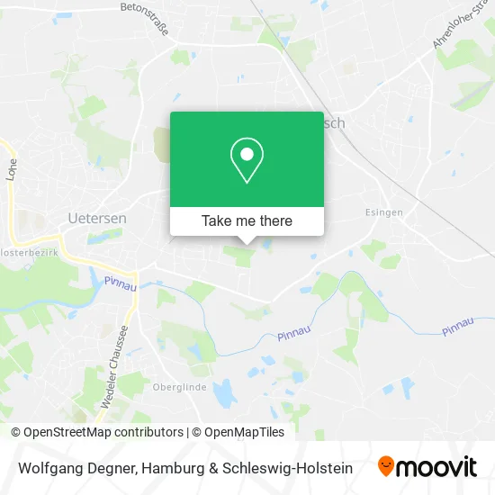 Карта Wolfgang Degner