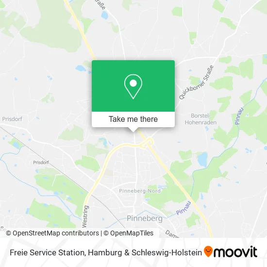 Карта Freie Service Station