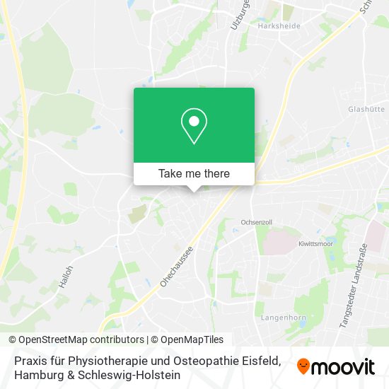 Praxis für Physiotherapie und Osteopathie Eisfeld map