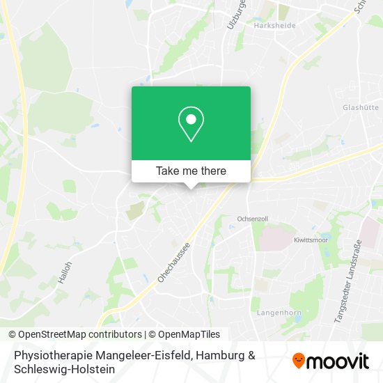 Карта Physiotherapie Mangeleer-Eisfeld