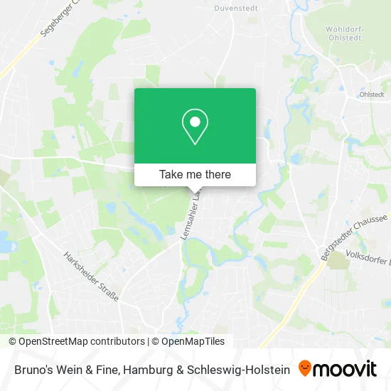 Карта Bruno's Wein & Fine