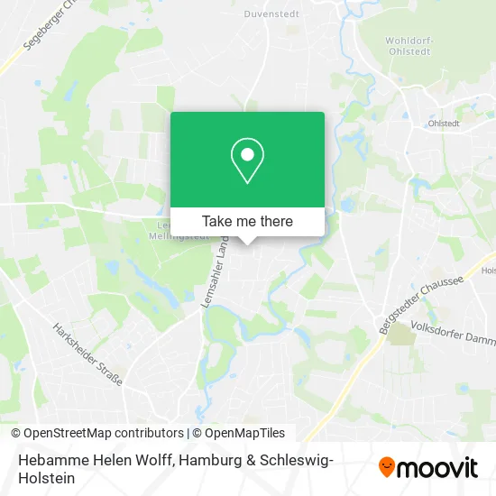 Карта Hebamme Helen Wolff