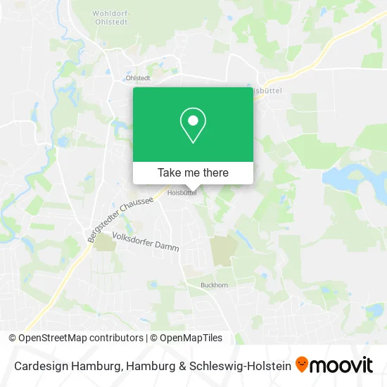 Карта Cardesign Hamburg