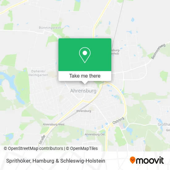 Карта Sprithöker