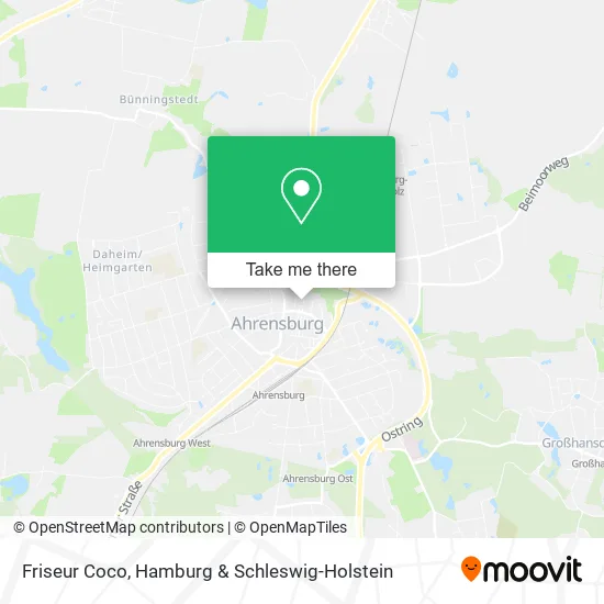 Карта Friseur Coco