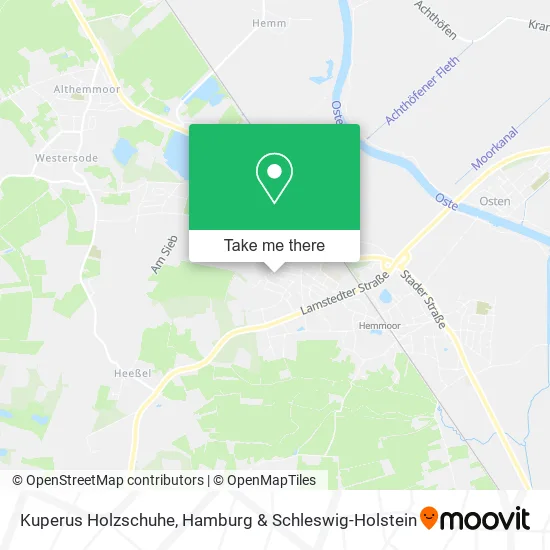 Карта Kuperus Holzschuhe