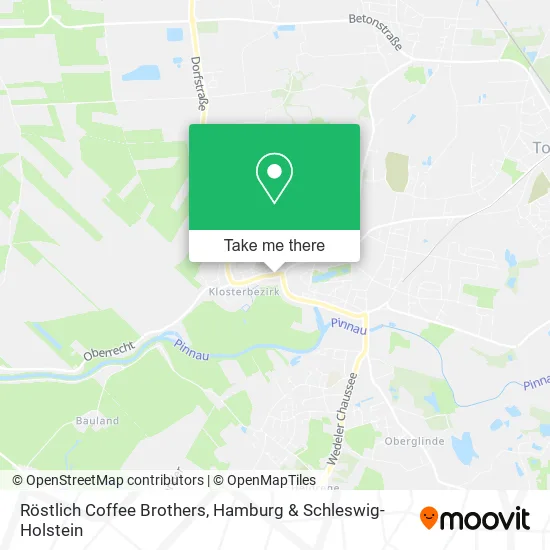 Карта Röstlich Coffee Brothers