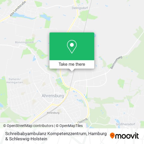 Schreibabyambulanz Kompetenzzentrum map