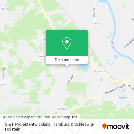 Карта S & F Projektentwicklung