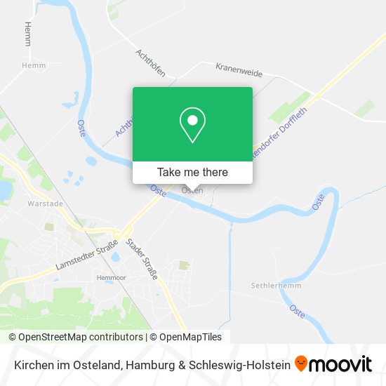 Kirchen im Osteland map