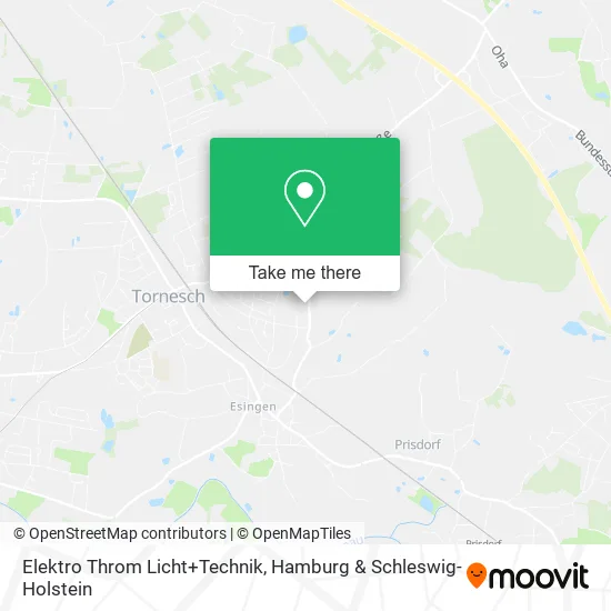 Карта Elektro Throm Licht+Technik