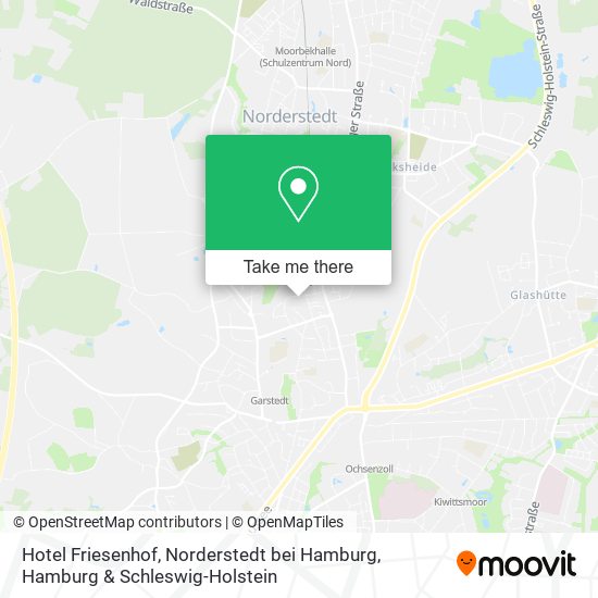 Hotel Friesenhof, Norderstedt bei Hamburg map