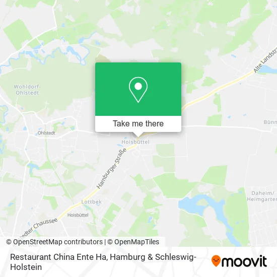 Карта Restaurant China Ente Ha