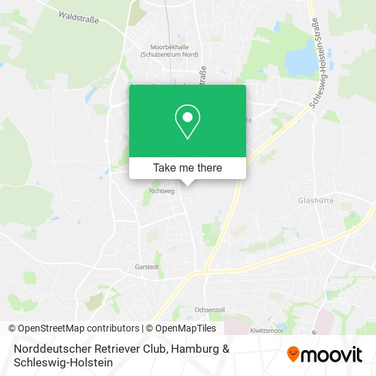 Norddeutscher Retriever Club map