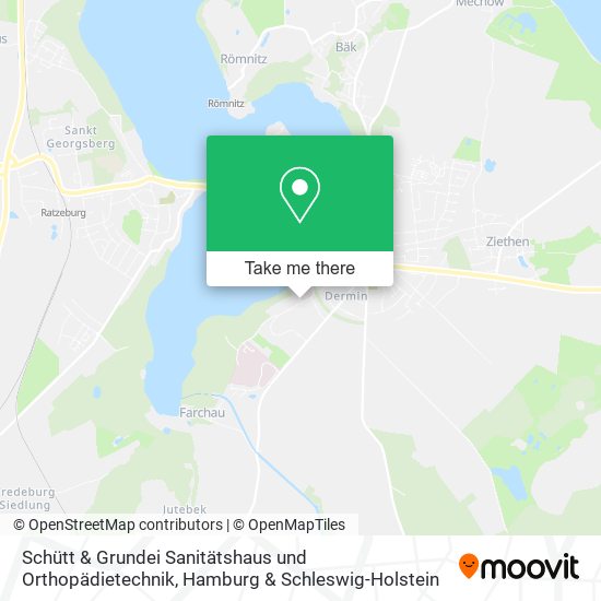 Schütt & Grundei Sanitätshaus und Orthopädietechnik map