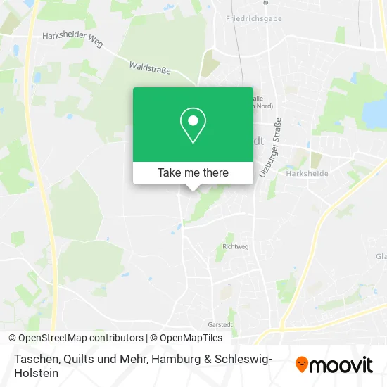 Карта Taschen, Quilts und Mehr