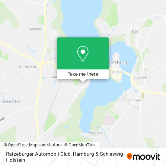 Карта Ratzeburger Automobil-Club