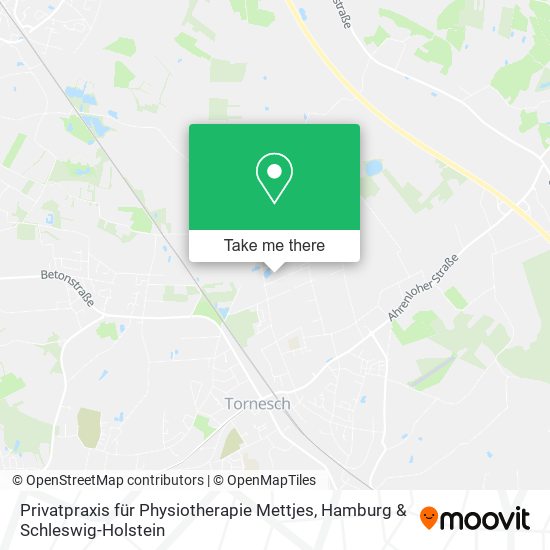 Privatpraxis für Physiotherapie Mettjes map