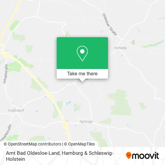 Карта Amt Bad Oldesloe-Land