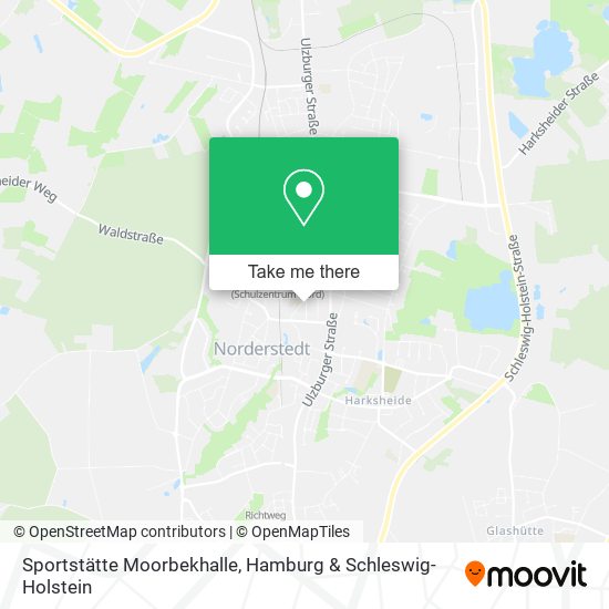 Sportstätte Moorbekhalle map