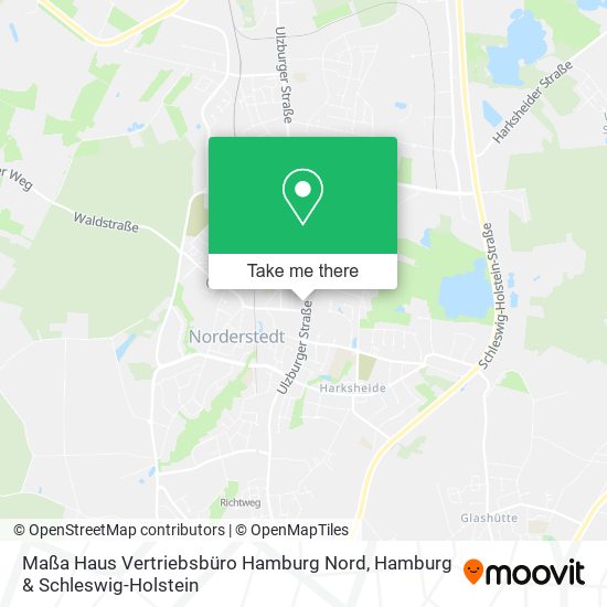 Maßa Haus Vertriebsbüro Hamburg Nord map