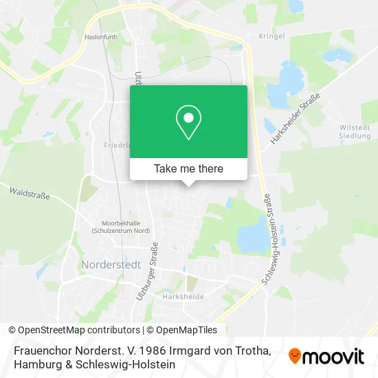 Карта Frauenchor Norderst. V. 1986 Irmgard von Trotha