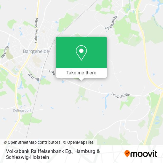 Volksbank Raiffeisenbank Eg. map