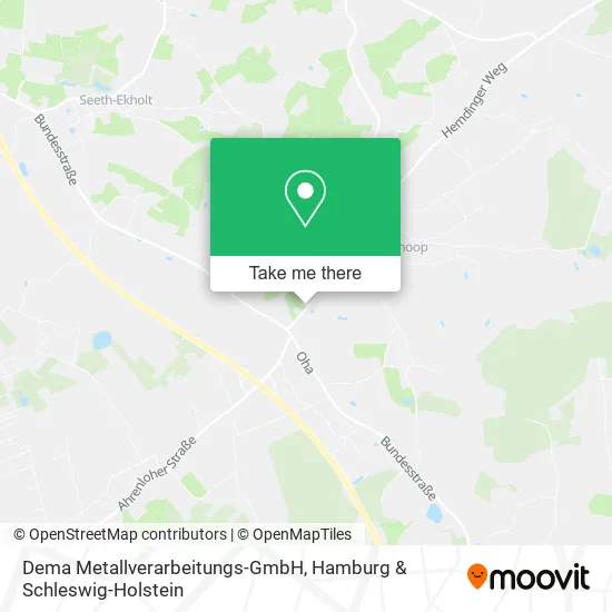 Карта Dema Metallverarbeitungs-GmbH