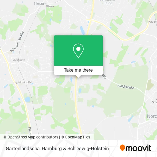 Карта Gartenlandscha