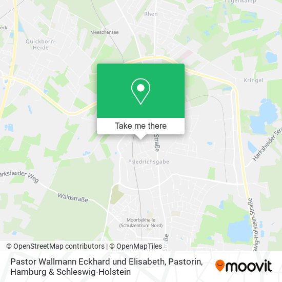 Pastor Wallmann Eckhard und Elisabeth, Pastorin map