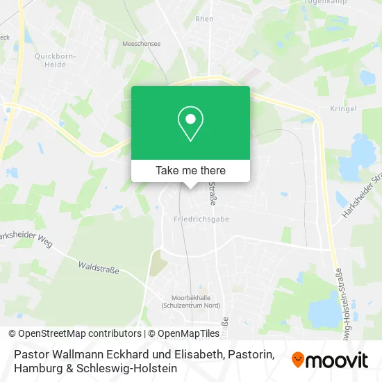 Карта Pastor Wallmann Eckhard und Elisabeth, Pastorin