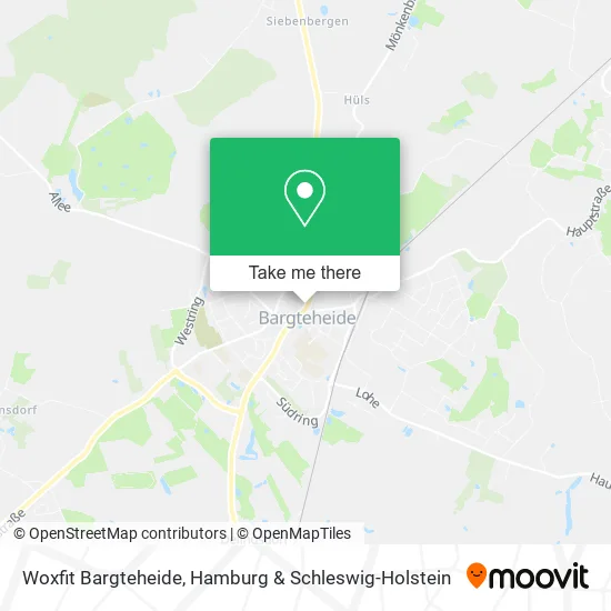 Карта Woxfit Bargteheide