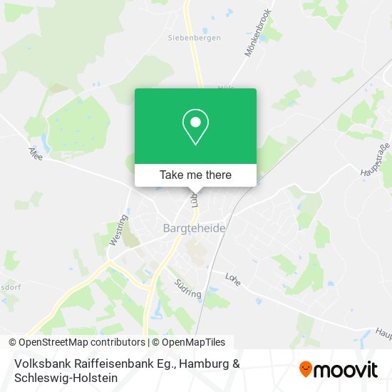 Volksbank Raiffeisenbank Eg. map