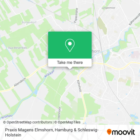 Карта Praxis Magens Elmshorn